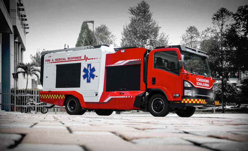 Debut of Singapore’s first dual function fire medical vehicle