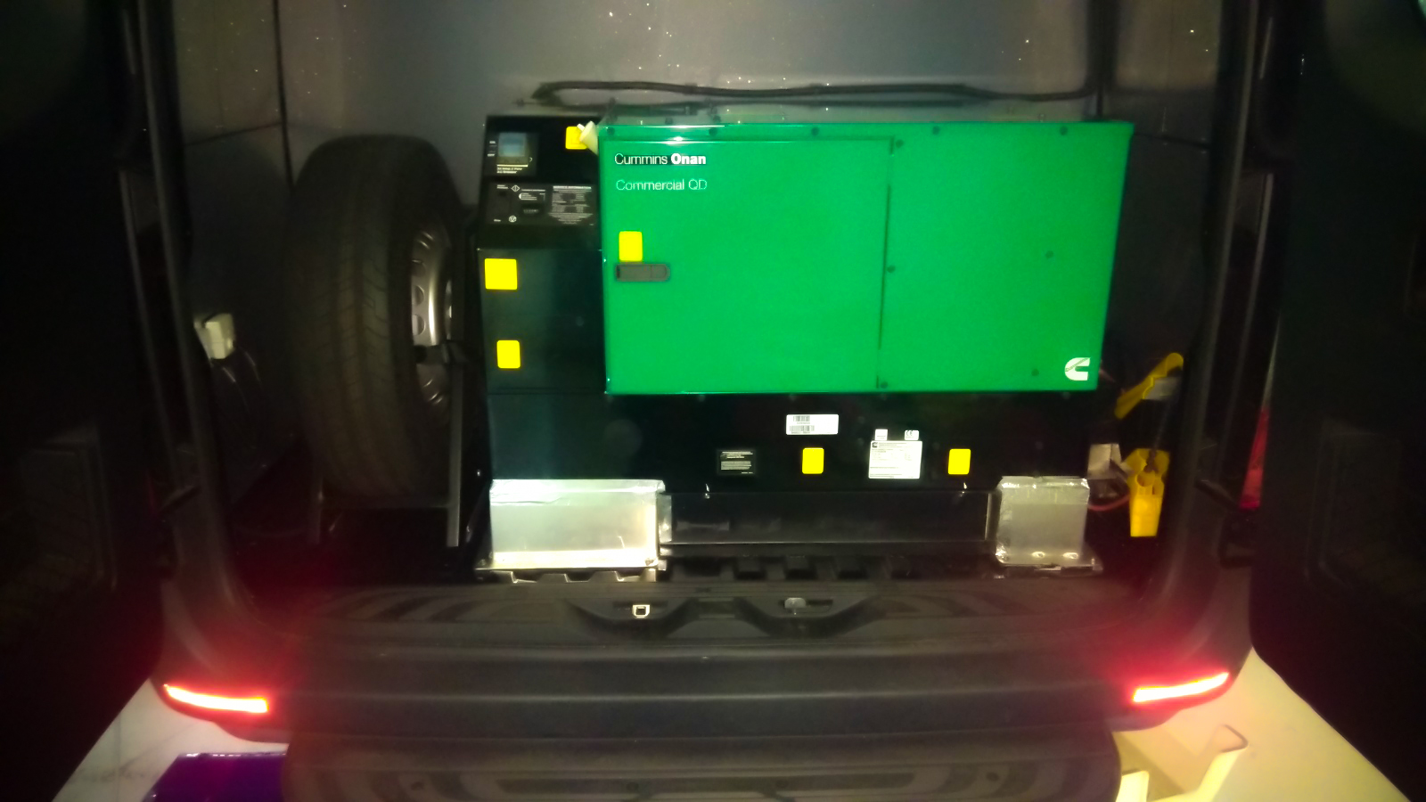 Mobile Command Vehicle Interior